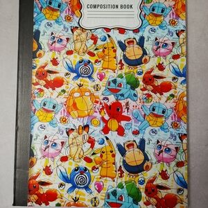 4pcs  - Colorful Pokémon Composition Book